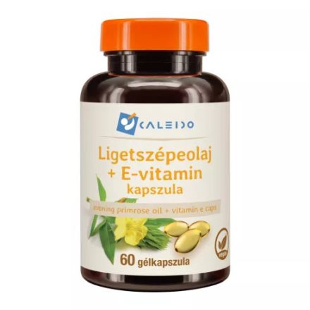 Caleido ligetszépeolaj+e-vitamin gélkapszula 60 db