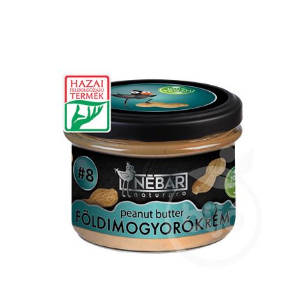 Nébar naturpro 100% földimogyorókrém 180 g