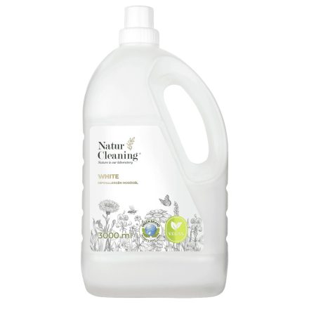 NATURCLEANING WHITE HIPOALLERGÉN MOSÓGÉL 3000 ML