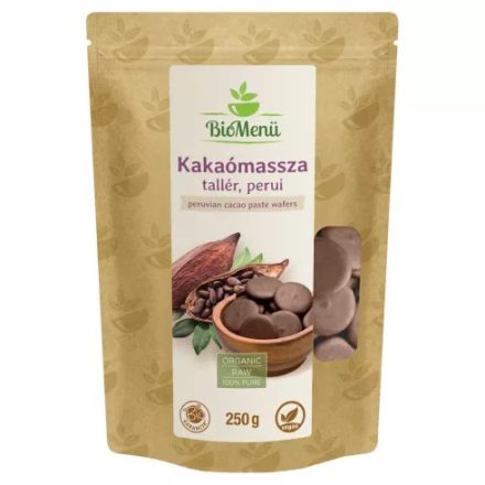 BioMenü BIO KAKAÓMASSZA tallér perui 250 g