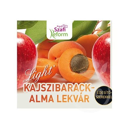 Szafi Reform lekvár kajszibarack-alma 350 g