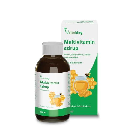 VitaKing Multivitamin Szirup Méhpempővel 100ml