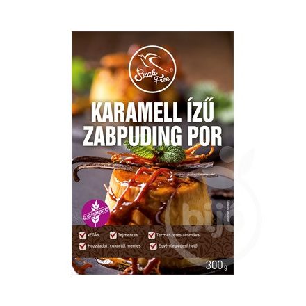 Szafi Free karamell ízű zabpuding por 300 g