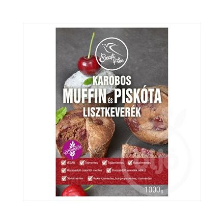 Szafi Free karobos muffin és piskóta lisztkeverék 1000 g