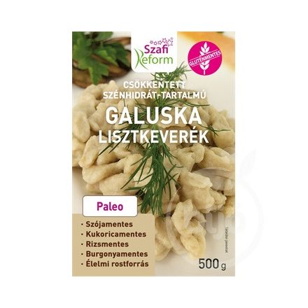 Szafi Reform galuska-,tészta lisztkeverék szénhidrát csökkentett 500 g