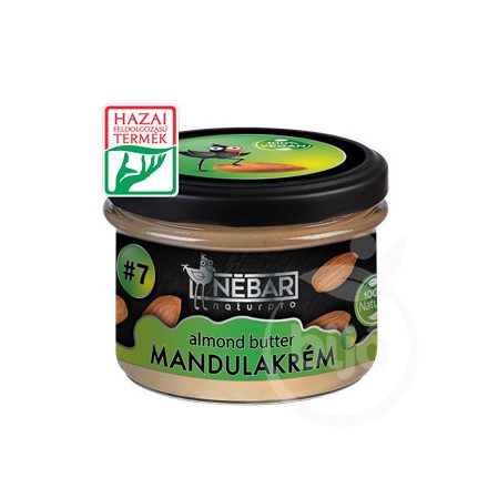 Nébar naturpro 100% mandulakrém 180 g