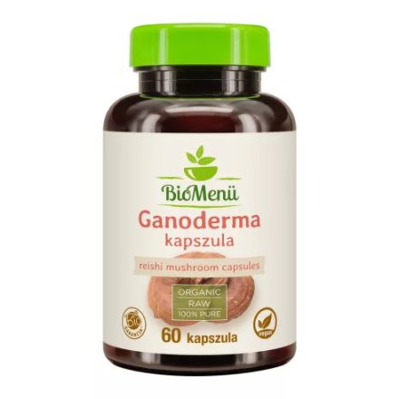 BioMenü BIO GANODERMA gomba kapszula 60 db