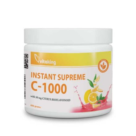 Vitaking Vitamin C-1000 instant (bioflavonoid) citrom íz 400g