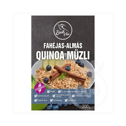 Szafi Free quinoa müzli fahéj-alma 200 g