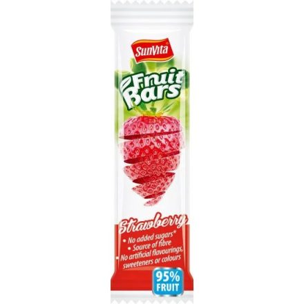 Sunvita Fruit Bars epres gyümölcsszelet 20 gr