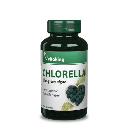 VITAKING 100% Chlorella Alga 200 tabletta