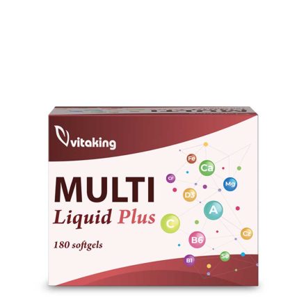 VITAKING Multi Liquid Plusz 180db gélkapszula