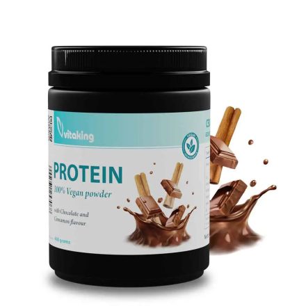 VITAKING Vegan Protein 400g (Csoki-Fahéj)