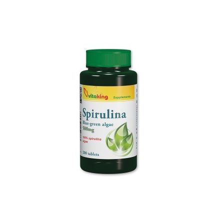 VITAKING SPIRULINA TABLETTA 500 mg 200 db