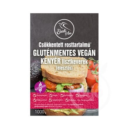 Szafi Free gluténmentes vegán kenyér csökk. rosttartalmú 1000 g