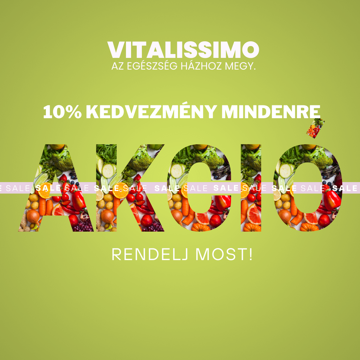 MINDENT BELE TESTSZERVIZ AKCIÓ - 10% MINDENRE IS!